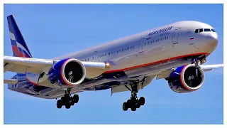 [4K] AEROFLOT BOEING 777-3M0(ER) LAX ARRIVAL - PLANE SPOTTING - AUGUST 2019