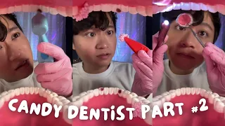 ASMR | Dentist Eats from your Teeth Compilation 🦷 Part 2