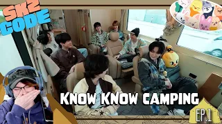 REACTION to [SKZ CODE EP. 51.] Know Know Camping #1