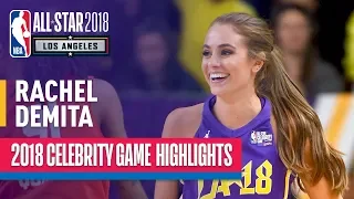 Rachel DeMita With NBA2K Worthy Performance In 2018 Celebrity All-Star Game | Presented by Ruffles