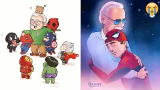 Artists Tributes To Late Comic Book Legend Stan Lee