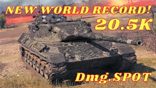 World of Tanks - Leopard 1  - 20.5K SPOT DAMAGE - NEW WORLD RECORD! ( For Leopard 1 ) WOT Replays