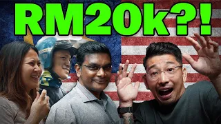 Asking Strangers How Much Salary They Need In Damansara, Malaysia