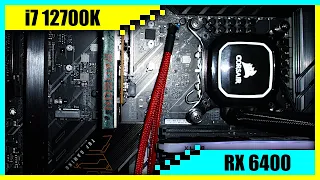 i7 12700K + RX 6400 Gaming PC in 2022 | Tested in 7 Games