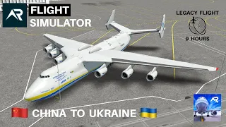 Antonov An-225 Legacy Flight - China to Ukraine - RFS | Real Flight Simulator