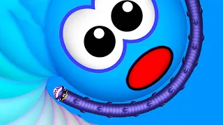 🐍WORMSZONE.IO,Snake game Epic Worms Zone Best Gameplay! | Vùng Giun Đất - Rắn săn mồi | Biggiun TV