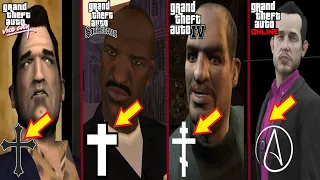 Evolution of GTA ANTAGONISTS Religions over the years | GTA Antagonists Comparison