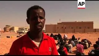 Somalia refugees stranded in Libyan desert