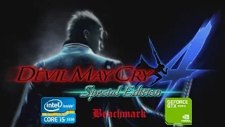 Devil may cry 4 Special Edition Benchmark Gtx 1050 ti + i5 3550