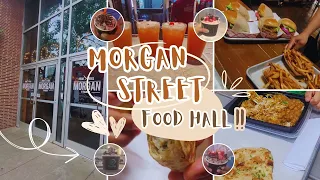 Vegan Food Adventure at Morgan Street Food Hall! 🍔🌱 #shorts