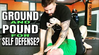 Can You Ground and Pound in Self Defense? | Devastating Short Elbows and How to Practice Them