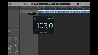 Как изменить темп в песне? Logic Pro