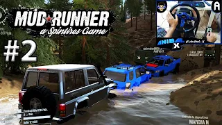 RUTAS EXTREMAS CON TOYOTAS #2 - SPINTIRES MUDRUNNER - G27 MOD