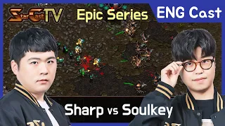 [ENG] "The Iron Wall #2" Sharp vs Soulkey (TvZ) - Starcraft Remastered (StarCastTV English) N-405