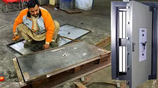 Amazing Manufacturing Process of Bank Strongroom Door || How Bank Vault Doors Are Made