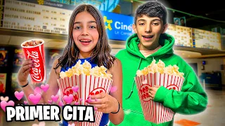 ¡INVITO a MI EX LUNA a CINE! 🍿 * NUESTRA PRIMER CITA♥