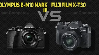 Olympus E-M10 Mark III vs Fujifilm X-T30  [Camera Battle]