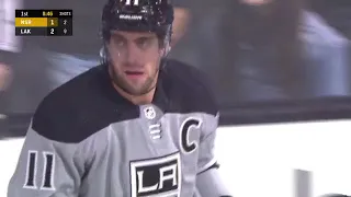 Anze Kopitar goal. Nashville Predators vs Los Angeles Kings 10/13/2019