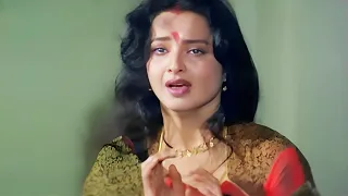 में तेरी दौलत को देखना चाहता हूँ तेरी कातिल जवानी का पानी पीना चाहता हूँ - Rekha Unseen Movie