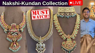 Nakshi Kundan Gold Jewellery | Omprakash Ajay Gupta Jewellers @brideessentials#goldjewellery