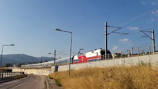 TrainOSE new "Express" Livery - Regional and IC trains in Athens