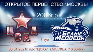 ЦСКА - БЕЛЫЕ МЕДВЕДИ | 2006 | 06.04.21