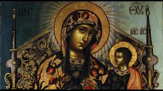 Greek Byzantine orthodox chant  Agni Parthene  Αγνή Παρθένε Lyric Video i 3h9TQ312c