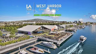 $150 Million San Pedro West Harbor Drone Construction Update