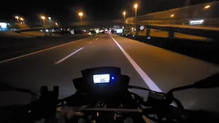 COMO A XRE 190 SE SAI NA RODOVIA DE NOITE!!