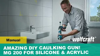 Amazing DIY Caulking Gun! MG 200 | 130 kg Pressure | Silicone & Acrylic