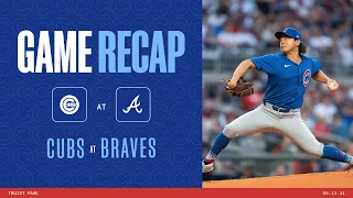 Cubs vs. Braves Game Highlights | 5/13/24