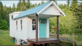 This Mini Farmhouse on wheels is the Ultimate Dream Home. #shorts