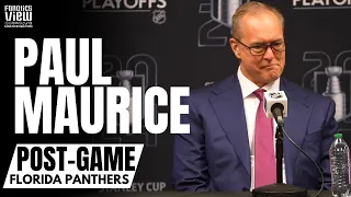 Paul Maurice Recaps Florida Panthers Series Win vs. Tampa Bay Lightning, Being Tampa's Biggest Rival