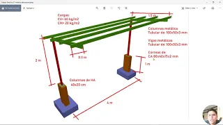 🅲🆈🅿🅴 |Estructura metálica simple