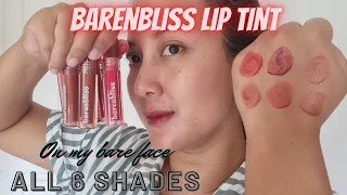 NEW SHADES❗️Barenbliss Peach Makes Perfect Lip Tint di Bare Face |Kulit Sawo Matang Review & Swatch