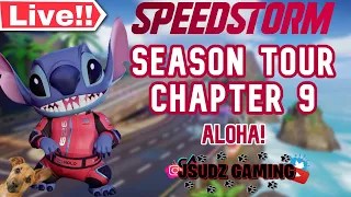 🔴JSUDZ LIVE: Disney SpeedStorm | Season Tour | Chapter 9 | ALOHA! (Last Day Of Stitch Season)🔴