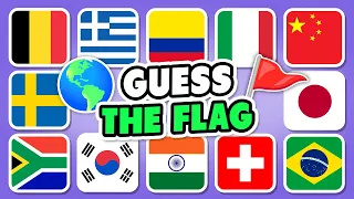 🚩 Guess the Country by the Flag 🌎🧠 | Easy, Medium, Hard, Impossible 🤯