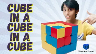 Cube in a Cube in a Cube Pattern | 3x3 Rubik's Cube {Pattern Series} | THE CUBE CORNER