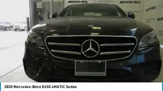 2020 Mercedes-Benz E450 2020 Mercedes-Benz E450 4MATIC Sedan FOR SALE in Brampton, ON 20MB109