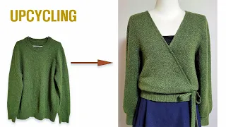 DIY Upcycling a knit|니트 리폼|스웨터|sweater|가디건|Cardiganㅣ안입는옷 리폼|Refashion|옷수선|옷만들기