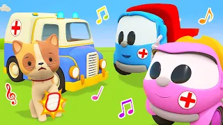 Sing with Leo! The Ambulance song for kids. Learn animals for kids. Nursery rhymes & kids' cartoons.