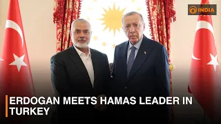 Erdogan and Hamas leader meet in Istanbul | DD India Live
