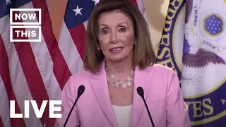 Pelosi Holds First Press Conference After Summer Recess | NowThis