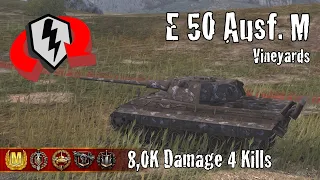 E 50 Ausf. M  |  8,0K Damage 4 Kills  |  WoT Blitz Replays