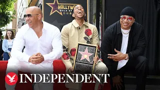 Ludacris’s Hollywood Walk of Fame star unveiled by Vin Diesel and LL Cool J