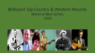 Billboard Top Country & Western Records Year-end 1954