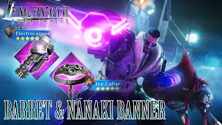 Barret and Nanaki banner review || Final Fantasy VII Ever Crisis