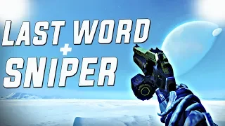 Destiny 2: Last Word + Sniper- Live Commentary!