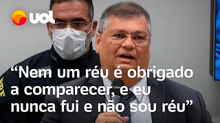 Dino é interrompido ao justificar ausência na CCJ, e deputados discutem: 'Deixa o ministro falar'