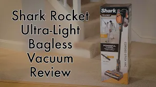 Shark Rocket Ultra-Light Bagless Vacuum Review - best corded stick vacuum?